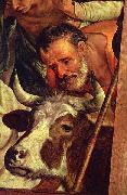 Pieter Aertsen The Adoration of the Shepherds. Sweden oil painting artist